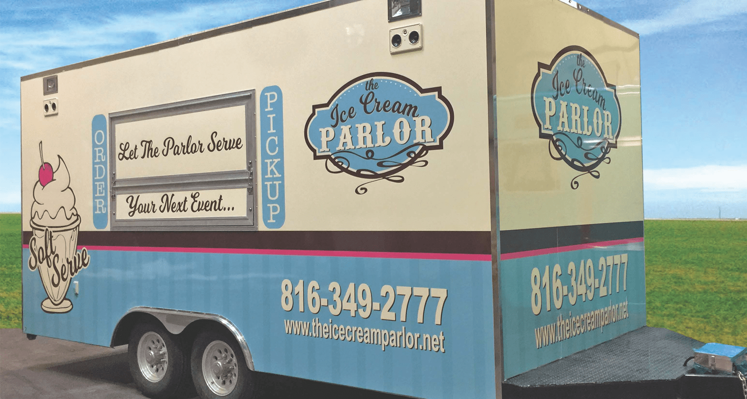 Ice Cream Parlor Trailer